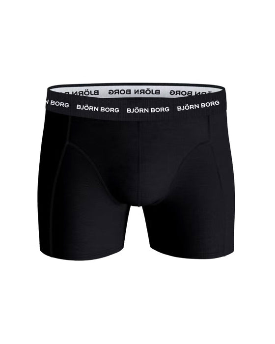 Boxershort Cotton Stretch 5-Pack Zwart